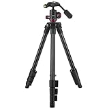 Camera Tripod, Zecti Adjustable Lightweight DSLR Travel Tripod Stand for Video Canon Nikon Sony Samsung Olympus Panasonic Pentax