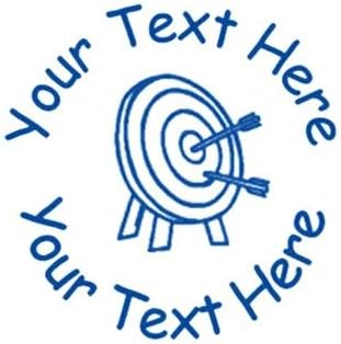 Target MET Custom Teacher Motivational Reward Stamp - 1"- Personalize with Your own Text