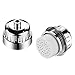 Gesentur Advanced Shower Filter (Chrome) with Replaceable Filter Cartridge - High Output, Universal, Chrome Prevents Hair and Skin Dryness - Removes Chlorine, Hard Water & Harmful Substances