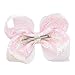 8 Inches JOJO Siwa Hair Bows Alligator Clips for Girls 2pcs Large Bows Hair Barrettes Accessories for Toddler Teens Kids