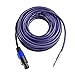 Yoico 2Pcs 25 Feet Professional Speakon to Speakon Cables Wire Speaker Audio Amplifier Cord 7mm with Twist Lock
