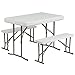 Flash Furniture Plastic Folding Table and Bench Setthumb 4