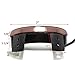 Motorcycle LED Rear Brake License Plate Tail Light Stop Running Lamp for Harley Davidson Cruiser(Smoke Lens)
