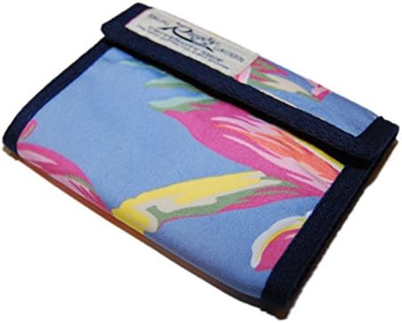 Polo Ralph Lauren Rugby Mens Wallet Billfold Floral Hawaiian Blue Pink Yellow