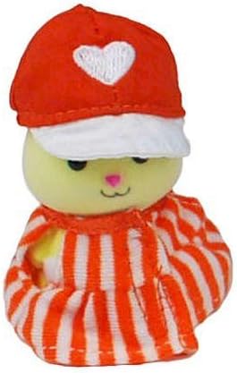 Zhu Zhu Baby Outfits - Orange Stripe Dress & Polka Dot PJ
