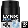 Lynx Ice Chill 72 hour protection against odour and wetness Anti-Perspirant Deodorant Spray no fuss aerosol for all-day…