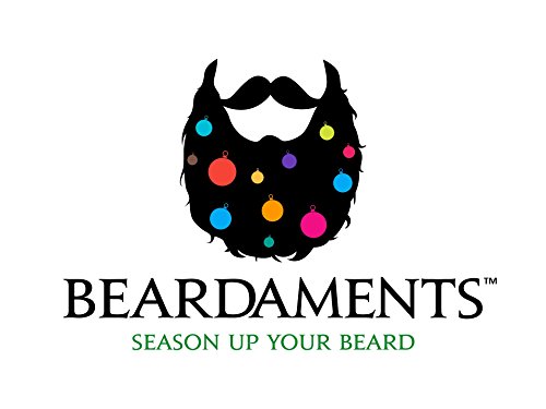 BEARDAMENTS Beard Ornaments - The Original 12pc Colorful Christmas Facial Hair Baubles for Men in the Holiday Spirit… - Image 7