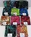 10 Batik Fat Quarters 100% Cotton Fabric 18 inch x 21 inch