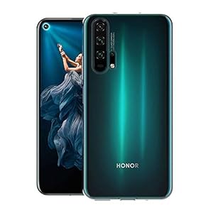 AICEK Compatible con Huawei Honor 20 Pro Cover, Trasparente Silicone Custodia Protettiva Molle di TPU Bumper Case Sottile - immagine 4