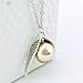 Fineder 1 Pack Golden Snitch Quicksilver Golden Pearl Necklace Fairy Jewelry Party Supplies