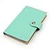 Business Card Holder Book PU Leather 240 Name Cards Organizer (Blue)