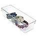 iDesign Linus Plastic Drawer Organizer, Storage Container for Vanity, Bathroom, Kitchen Drawers, 12