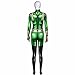 COSFLY 3D Women Kids My Hero Academia Asui Tsuyu Cosplay Costume Zentai Bodysuit Suit (Large, Adult)
