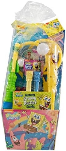 Spongebob Squarepants Candy and Toy Filled Deluxe Easter Basket