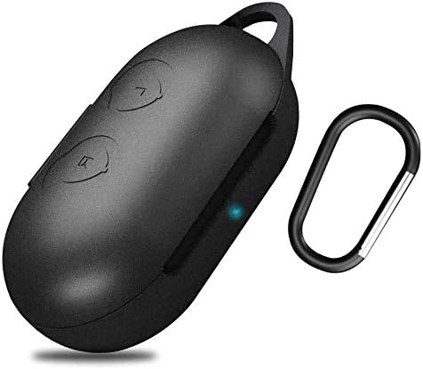 FlainUp Silicone Case for Samsung Galaxy Buds, Protective Soft Shockproof Cover with Keychain