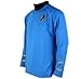 Star Trek Captain Kirk Spock Classic Shirt Costume Uniform TOS (XL, Blue)