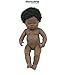 Miniland Doll 15'' African Girl (Polybag) - Made in Spain, Anatomically Correct, Quality, Inclusion