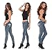 Colombian Design Butt Lift Levanta Cola Skinny Denim Jeans Plus/Junior Size