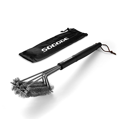 SOGODE BBQ Grill Brush 18" Barbecue Cleaner Tools, 360° Grill Cleaning