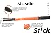 The Massage Stick Muscle Roller Stick for Muscles | Deep Tissue Massage Stick Roller for Legs - Shin Roller for Shin Splints - The Stick for Sports Athletes and Runners 17.75