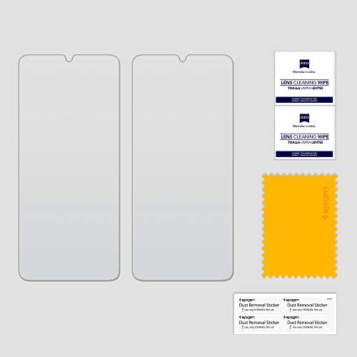 Spigen, Protector Pantalla Xiaomi Redmi Note 7 / Note 7 Pro, Compatible con Las Fundas, Transparente, Anti-Scratch, Cristal Vidrio Templado Premium - Imagen 8