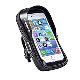 ROCK BROS Bicycle Bike Phone Mount Holder Bag Waterproof Handlebar Cell Phone Holder Case Touch Screen Bicycle Bike Phone Pouch