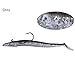 Goture Lead Head Jigs Soft Fishing Lures with Hook Sinking Swimbaits for Saltwater and Freshwater (Pack of 5)