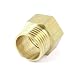 G Thread 1/2" Female to NPT Thread 1/2" Male Pipe Fitting Adapter