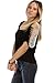 2LUV Women's Long Sleeve Criss Cross Drape Front Top