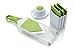 Deluxe Cook V-Blade Mandoline Slicer - Light, Compact, Easy to Use & Clean - Vegetable Slicer - French Fry Cutter - Potato Chip Slicer - Julienne Tool - Plus FREE Recipe eBook