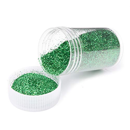 Allwon Glitter Powder Sequins Loose Eyeshadow Glitter Powder Shakers for Slime Scrapbooking Face Body Nail Art Holiday Crafts (12 Boxes)