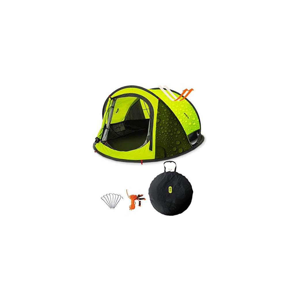 Zenph Pop Up Tent 23 Person Family Camping Tent, PU20003000mm