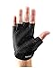 ToeSox Grip Gloves for Pilates, Yoga, Dance and Cross Training (Black) Small