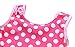 Attraco Baby Girls One Piece Skirt Swimsuit Toddler Swimwear Polka Dot Ruffle
