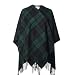 Edinburgh 100% Lambswool Scottish Tartan Mini Cape