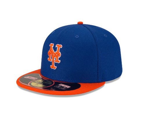 MLB New York Mets Diamond Era 59Fifty Baseball Cap, 7.25, Royal