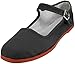 Shoes 18 Womens Cotton China Doll Mary Jane Shoes Ballerina Ballet Flats Shoes 11 Colors (8, 114 Black Canvas)