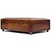 Cottage Garden Dear and Beautiful Granddaughter Dark Wood Finish Jewelry Music Box - Plays Tune You are My Sunshine