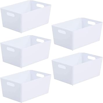 Wham Bam 4.02 Aufbewahrungskorb, Kunststoff, 25,5 x 17 x 11 cm Ice