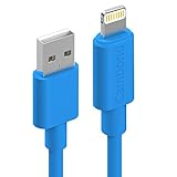 Apple Cord, Cambond Certified 8 Pin Cable Lightning Data Sync Stepped Apple Cable for iPhone 7 / 7 Plus / 6 6 Plus 6s 6s Plus, iPad Air, iPad mini, iPad, iPod ( Blue 6ft )