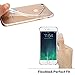 JAHOLAN iPhone 7 Case, iPhone 8 Case Amusing Whimsical Design Clear Bumper TPU Soft Case Rubber Silicone Cover for iPhone 7 iPhone 8 - Hungry Shark