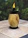 TIKI Brand 64-inch Resin Jar Torch 4-in-1 Travertine Color