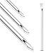 BodyJ4You 10PC Piercing Needles Surgical Steel 12G Ear Nose Tongue Nipple Eyebrow Labret Genital