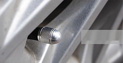 Aluminum Alloy Valve Cover Car Tire Gas Cap 36 Pcs Gray