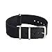 OWNITOW 4 Pack Nylon Watch Bands, Canvas Fabric Ballistic Nylon Watch Straps - Widths 16mm 18mm 20mm or 22mm 24mm