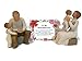 Willow Tree Best Grandparents Gifts From Granddaughter/Grandson Grandmother Figurine Bundle With Grandfather Figurine