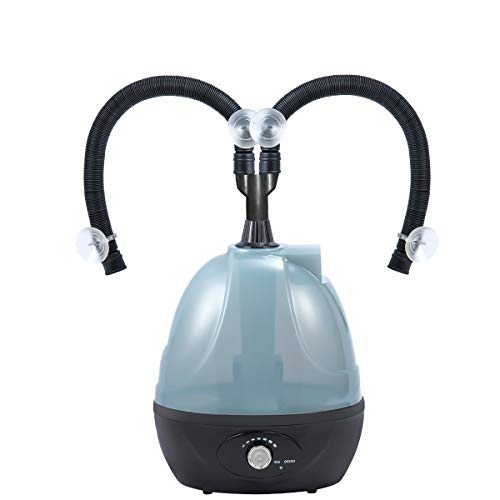 BETAZOOER Reptile Humidifier, Reptile Fogger with 2 Extension Tube, Suitable for Reptiles Amphibians and Terrarium (2 Tubes)