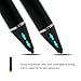 Gouler Active Stylus Digital Pen, High-precision 1.6mm Capacitive Pen with Copper Tip for iPad 1/2/3/mini/pro, iPhone X/8/8 Plus, Samsung Tablets and Other Capacitive Touch Screen Devices (Black)