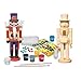 MasterPieces Works of Ahhh Christmas Real Wood Large Acrylic Paint Kits, Nutcracker Soldier, Mom's Choice Award, For Ages 4+