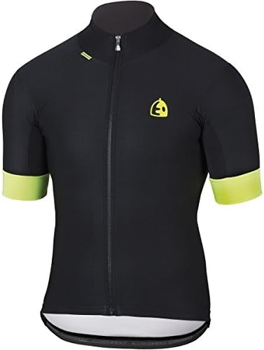 Etxeondo Arin WS Team Edition Short-Sleeve Jersey Men's Black/Yellow Fluo, XL